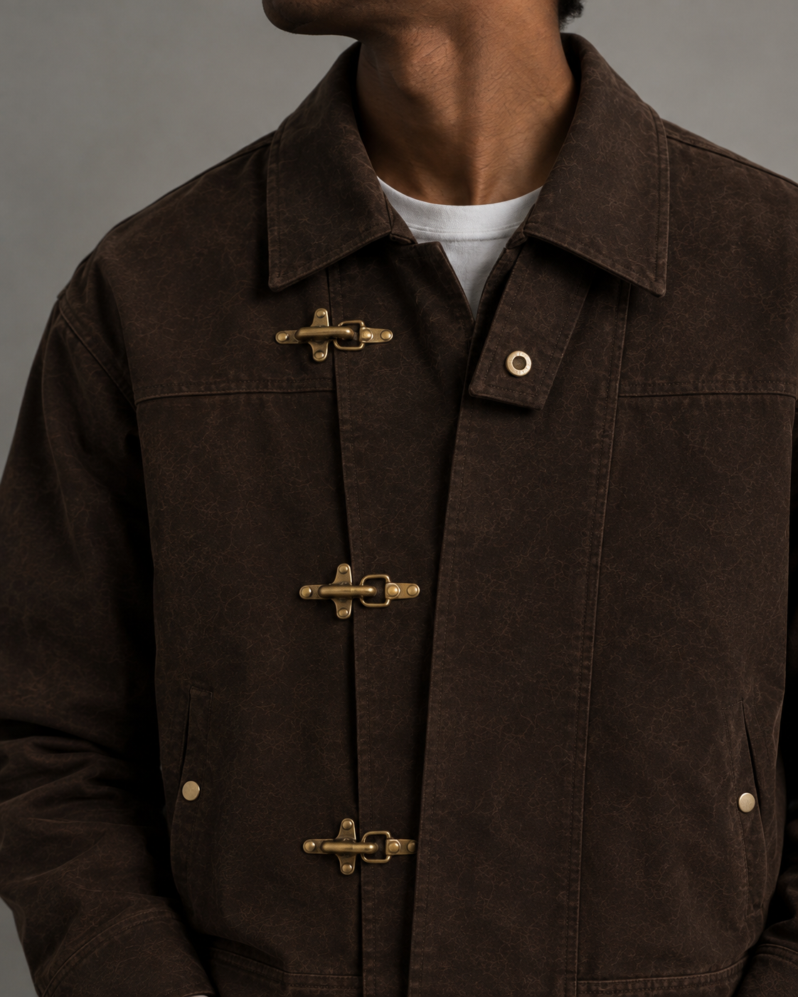 Vintage Suede Jacket — Toggle