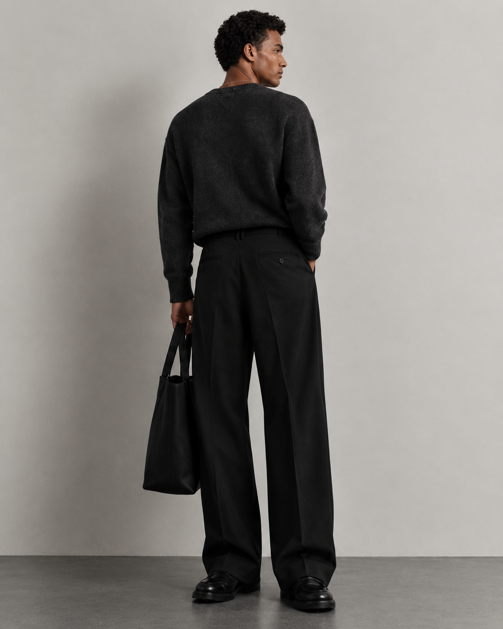 Pleated Tailored Trousers