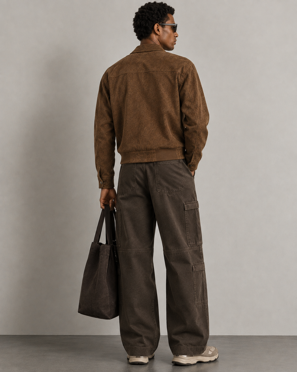 Vintage Suede Jacket — Zip